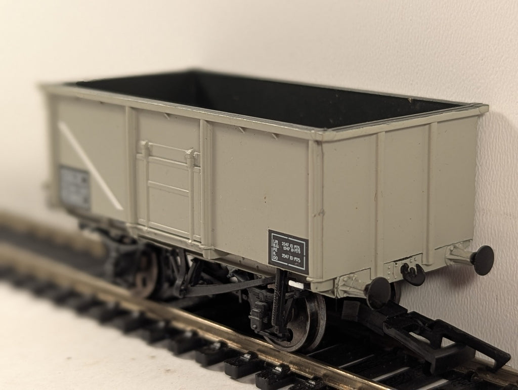 Bachmann OO Gauge 16 Ton Steel Mineral Wagon Goods Wagon B119610 BR Grey