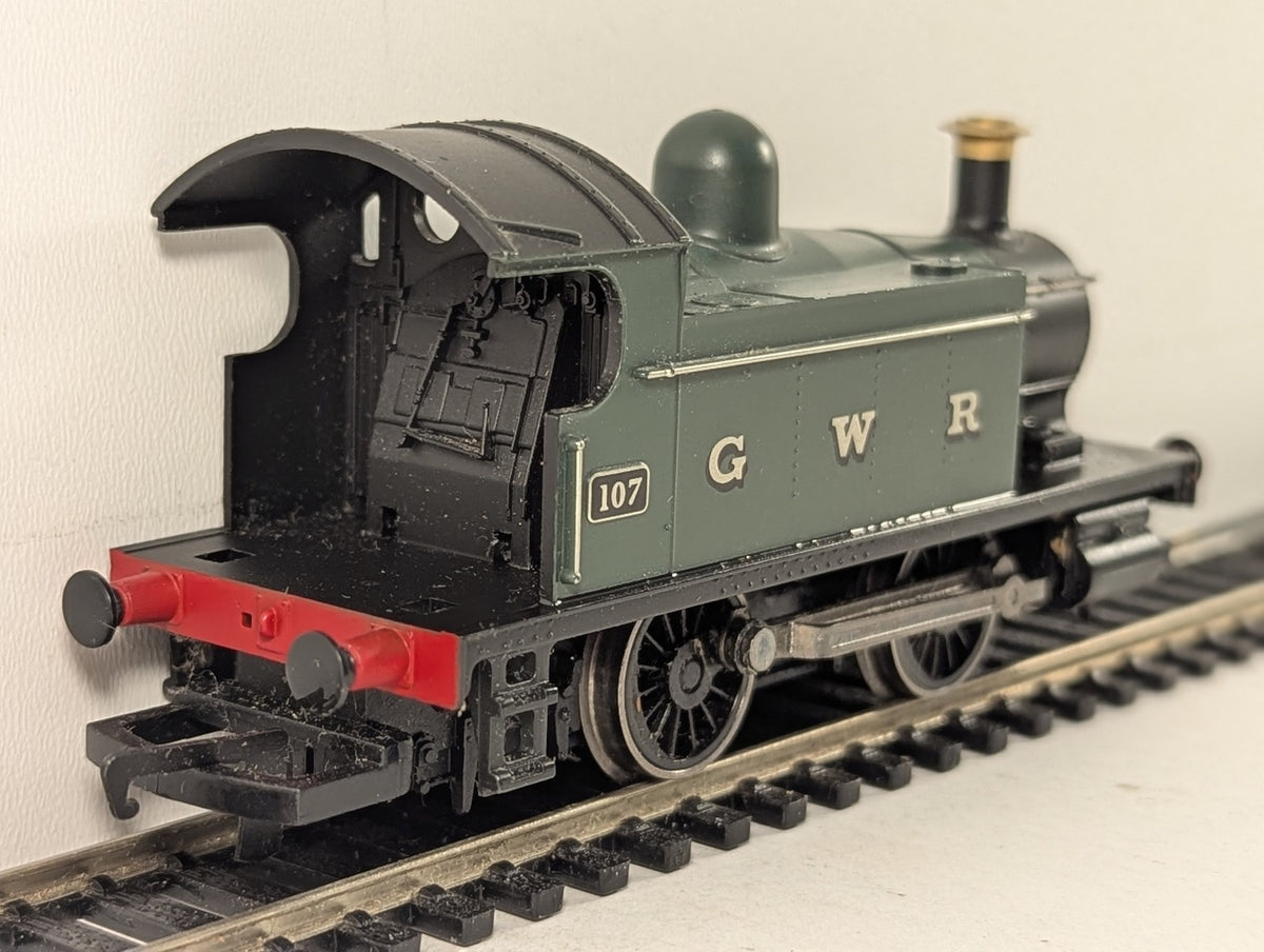 Hornby OO Gauge Holden Class 101 0-4-0T Steam Locomotive 107 GWR Green