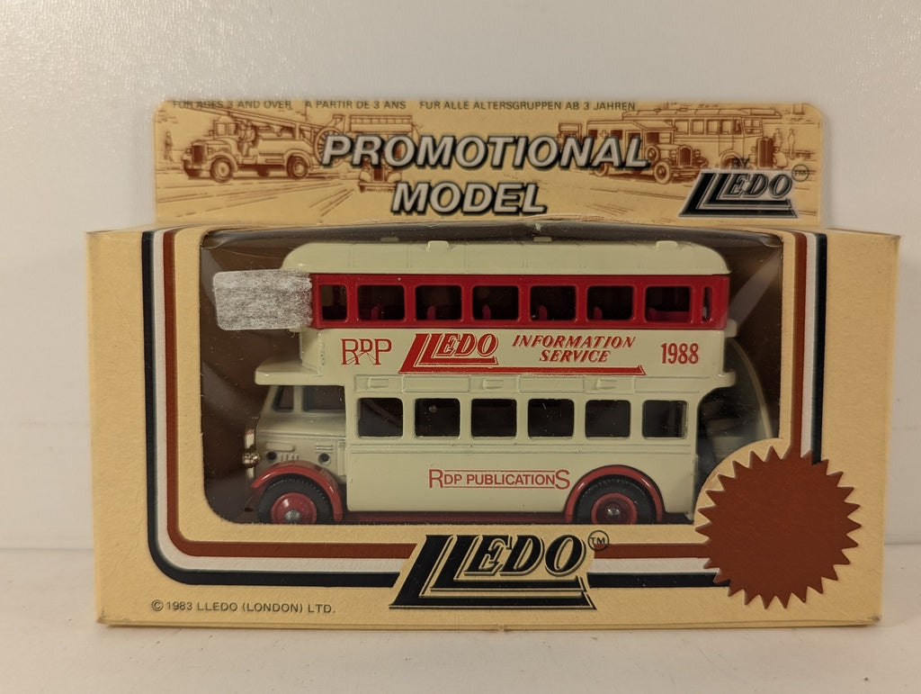 Lledo AEC Regent Double Decker Bus Die-cast Model No. 1