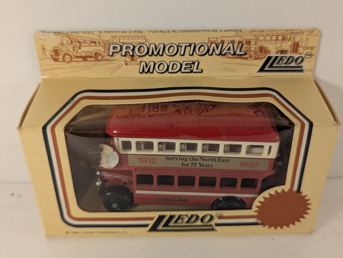 Lledo AEC Renown Double Decker Bus Die-cast Model Bus United