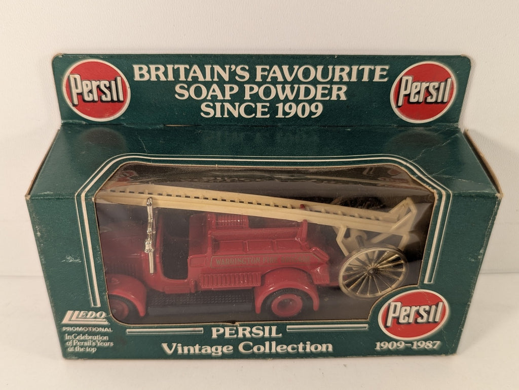 Lledo Persil Vintage Collection Warrington Fire Brigade Fire Engine