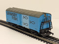 Playcraft HO Scale Grimsby Fish Van Goods Wagon N82642H Grimsby Fish Blue P623