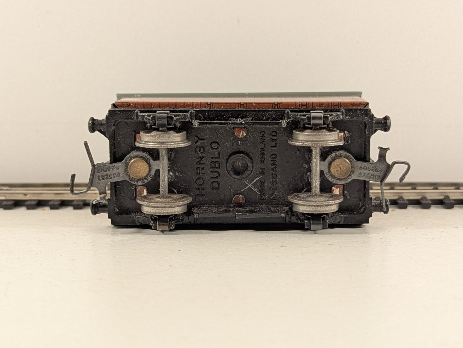 Hornby Dublo 32035 OO Gauge D1 BR Brown Fish Van - Boxed