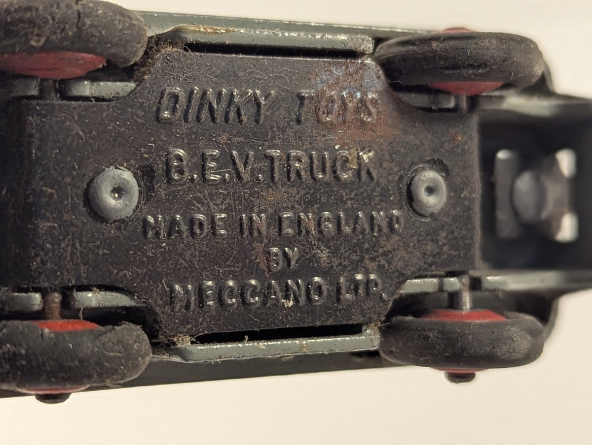 DInky Toys B.E.V. Truck Die-cast Vehicle Grey 14a