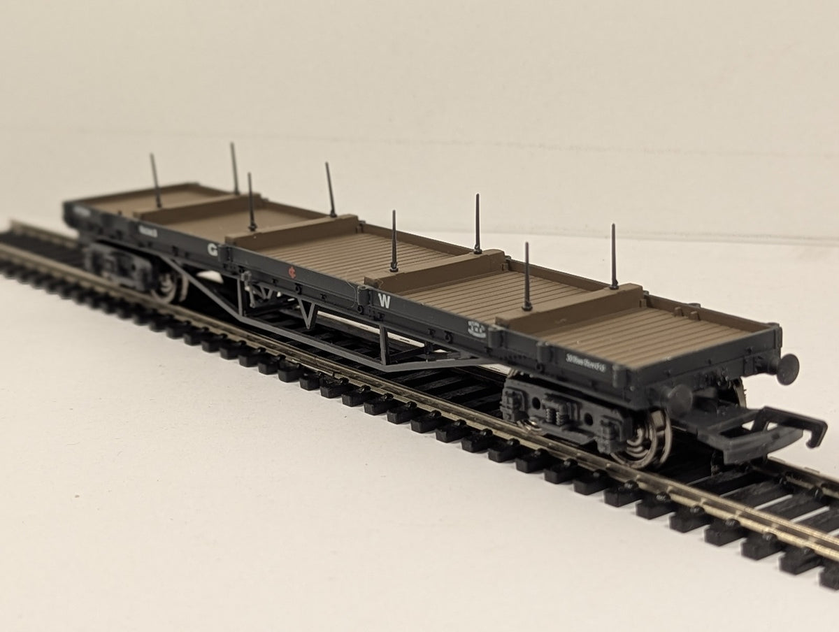 Mainline Railways OO Gauge GWR Bogie Bolster Wagon Macaw B Goods Wagon 107291