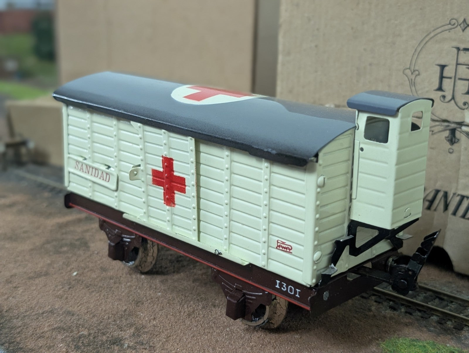 Red Cross Paya Ref. 1303 O Gauge Wagon