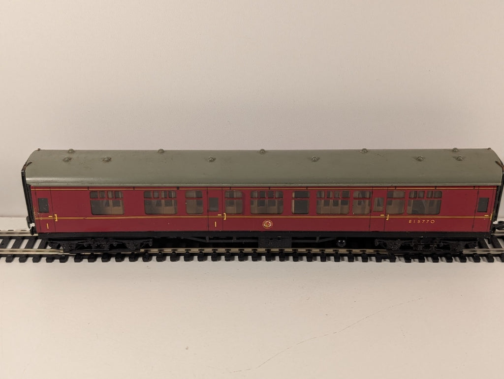 Hornby Dublo 4053 Passenger Corridor Coach BR Maroon E15770