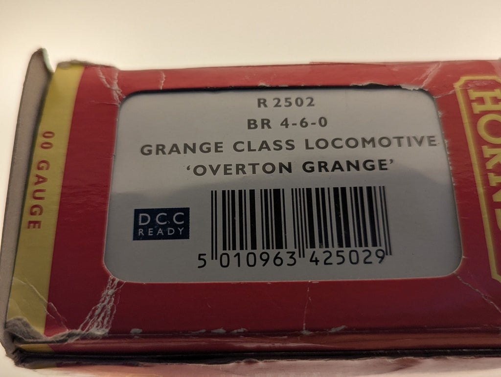 Hornby OO Gauge Grange Class 'Overton Grange' Steam Locomotive 6879 BR Green