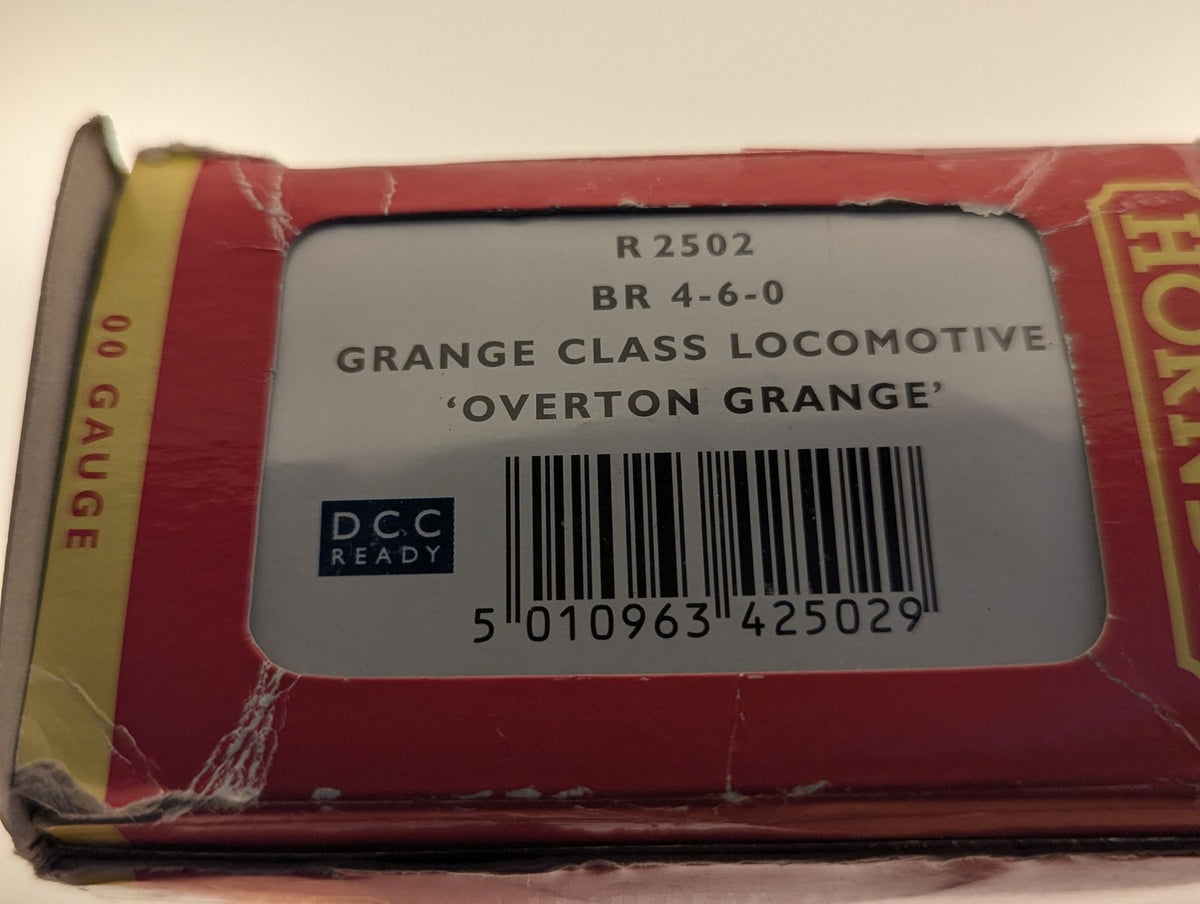 Hornby OO Gauge Grange Class 'Overton Grange' Steam Locomotive 6879 BR Green