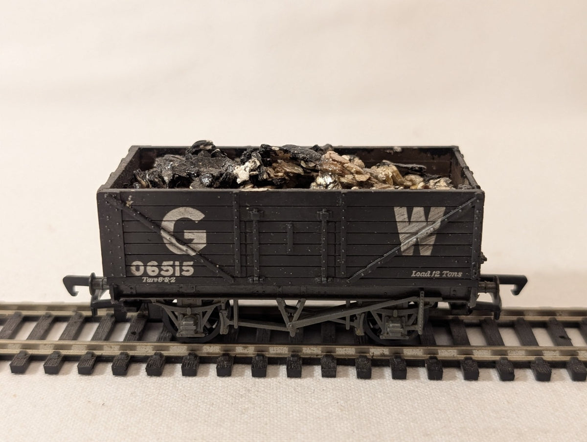 Dapol OO Gauge 7-Plank Open Wagon – GWR Grey – No. 06515