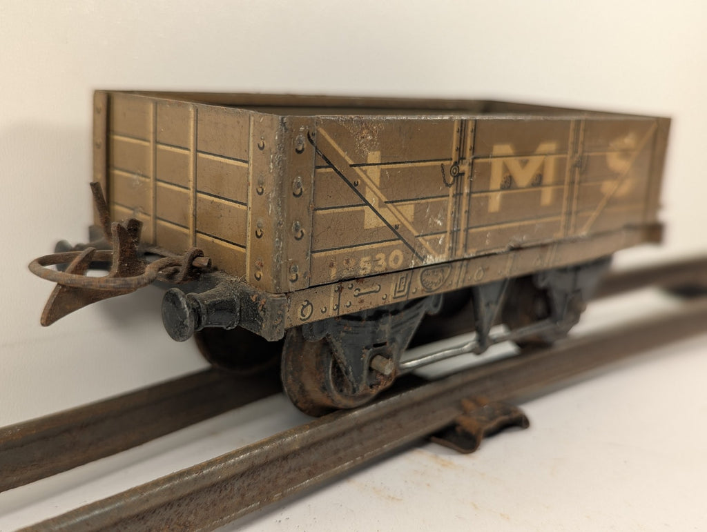 Hornby Series O Gauge No. 1 Open Wagon Goods Wagon 12530 LMS Brown
