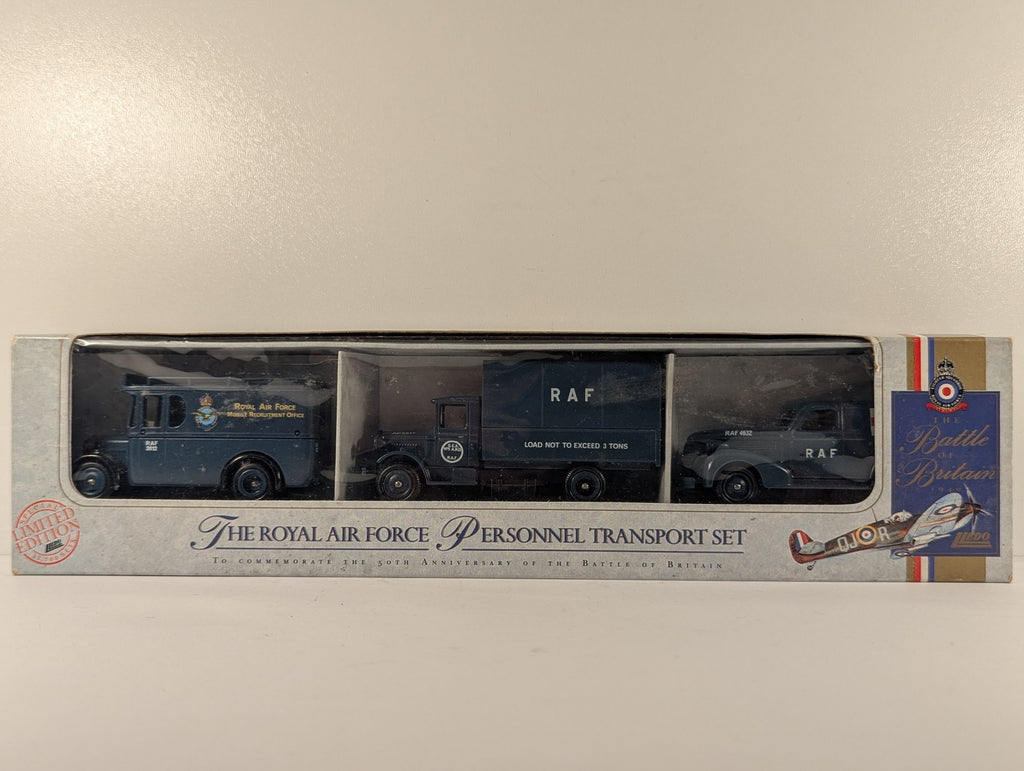 Lledo The Royal Air Force Personnel Transport Set Die-cast Model Set
