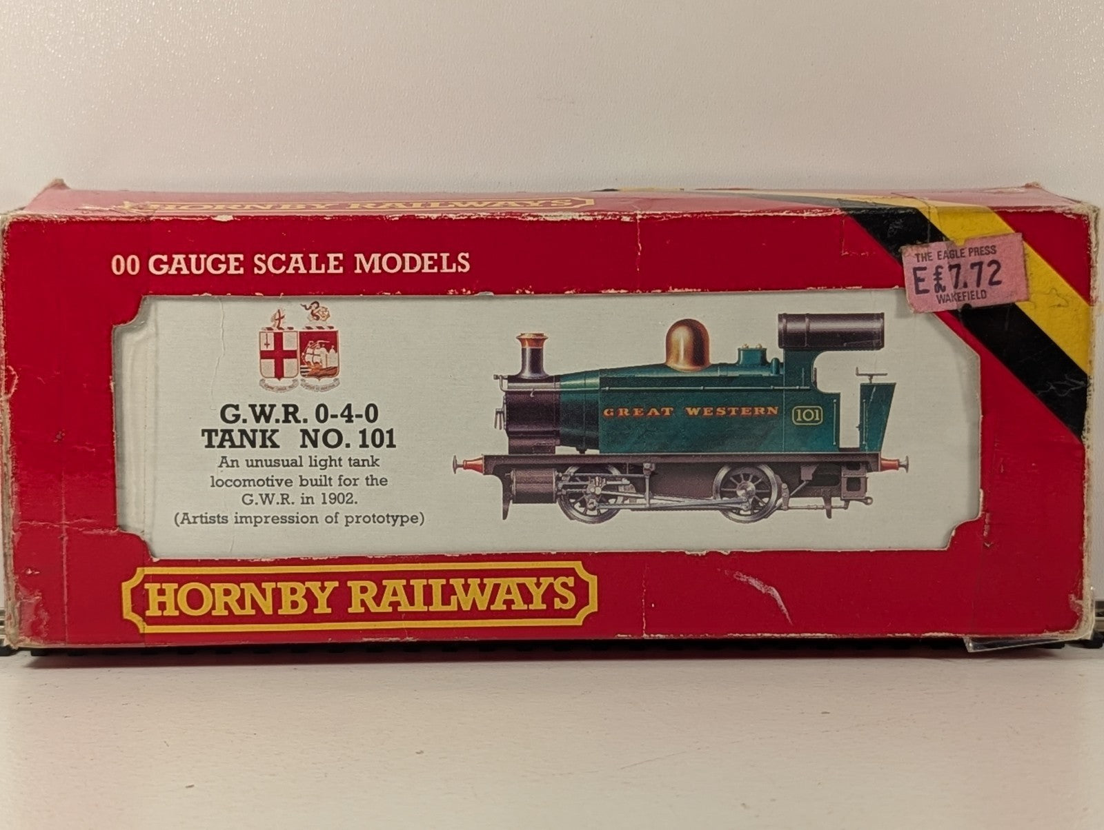 Hornby R077 GWR Holden Class 101 0-4-0T Tank Locomotive OO Gauge