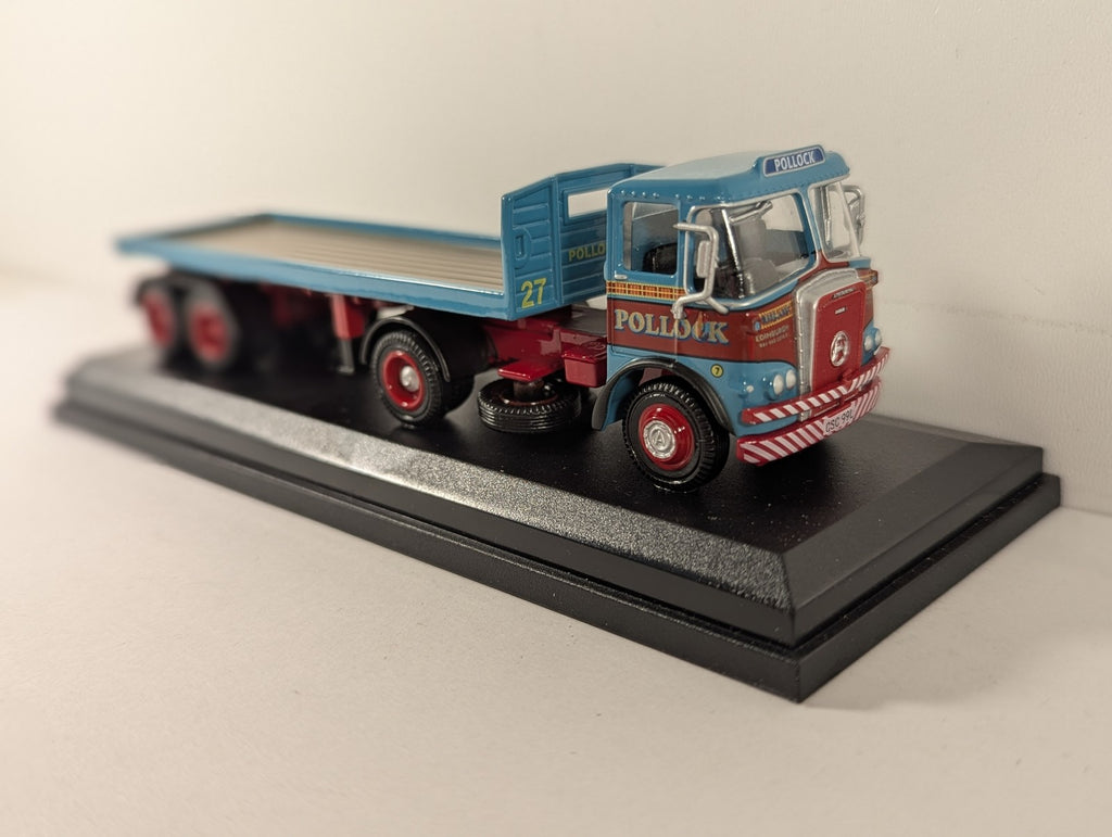 Oxford Diecast 1:76 Scale Atkinson Borderer Flatbed Trailer Diecast Vehicle