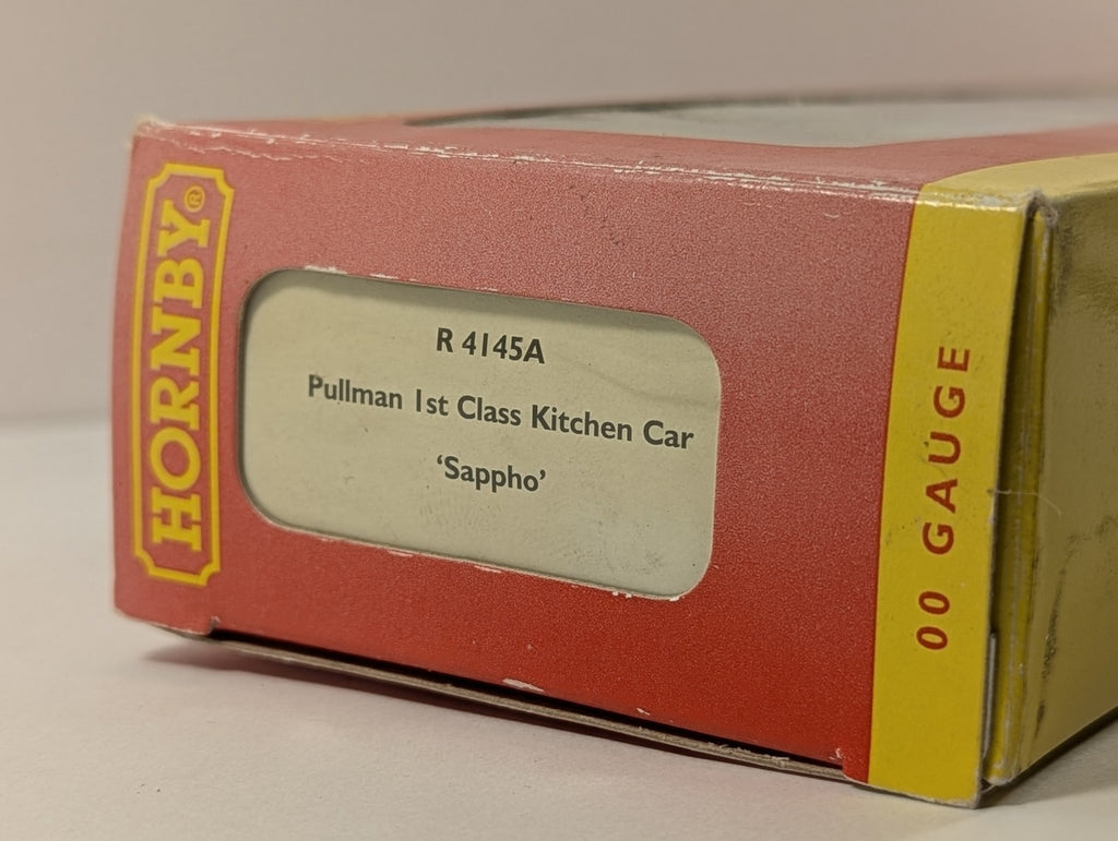 Hornby OO Gauge Pullman 1st Class Kitchen Car 'Sappho' Passenger Coach - Ligthts