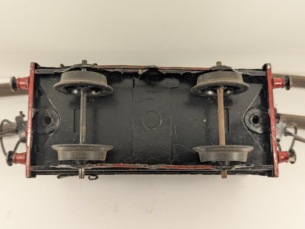 Hornby O Gauge No. 1 Goods Brake Van RLLR Repainted Black