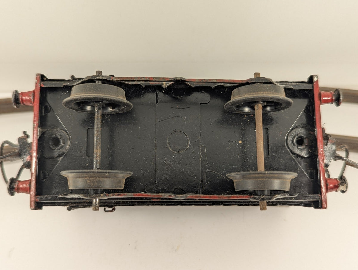 Hornby O Gauge No. 1 Goods Brake Van RLLR Repainted Black