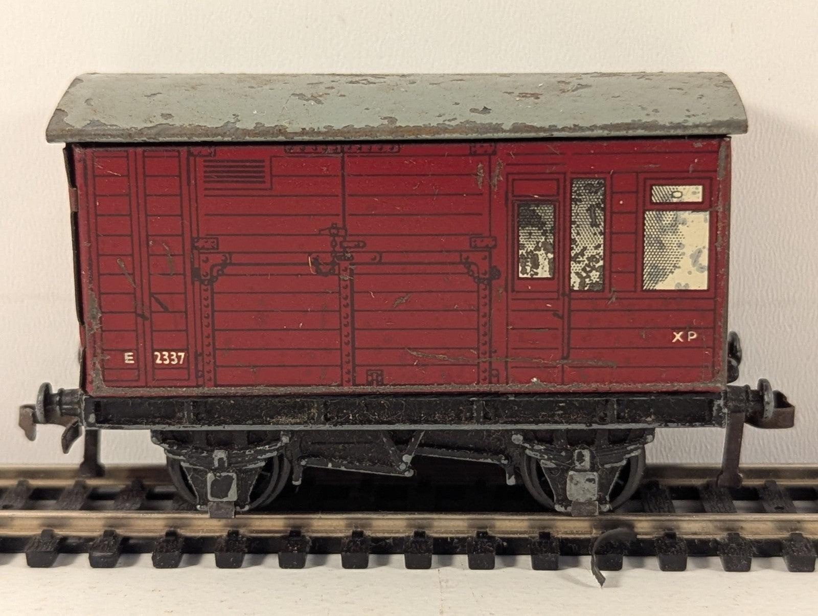 Hornby Dublo BR Crimson Horse Box OO Gauge