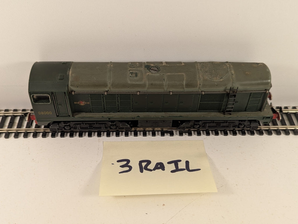 Hornby Dublo L30 OO Gauge BR Class 20 Diesel Locomotive Green - 3 Rail