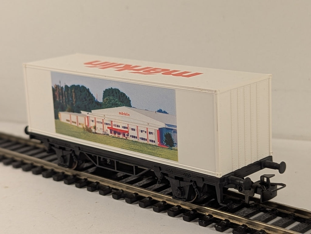 Märklin HO Gauge Container Wagon '10 Jahre Märklin Sonneberg' Goods Wagon