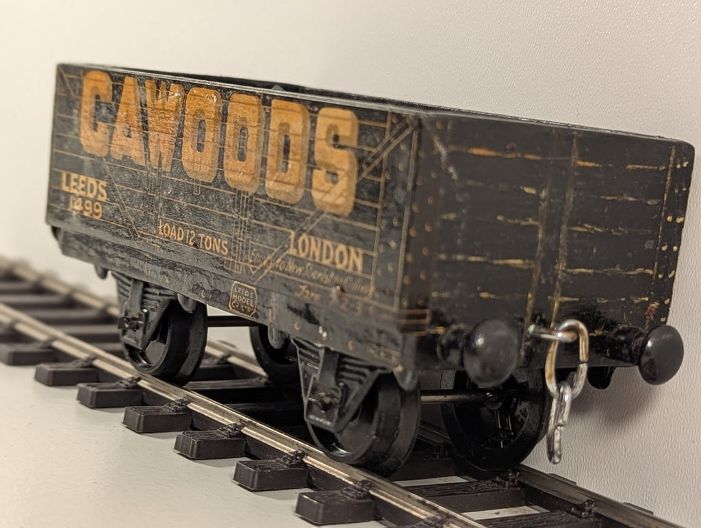 Cawoods Coal Wagon O Gauge Kit-Built Leeds Model Company Repainted
