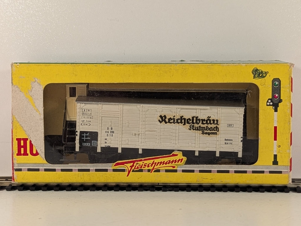 Fleischmann 1484R Reichelbräu Beer Wagon HO Gauge - Boxed