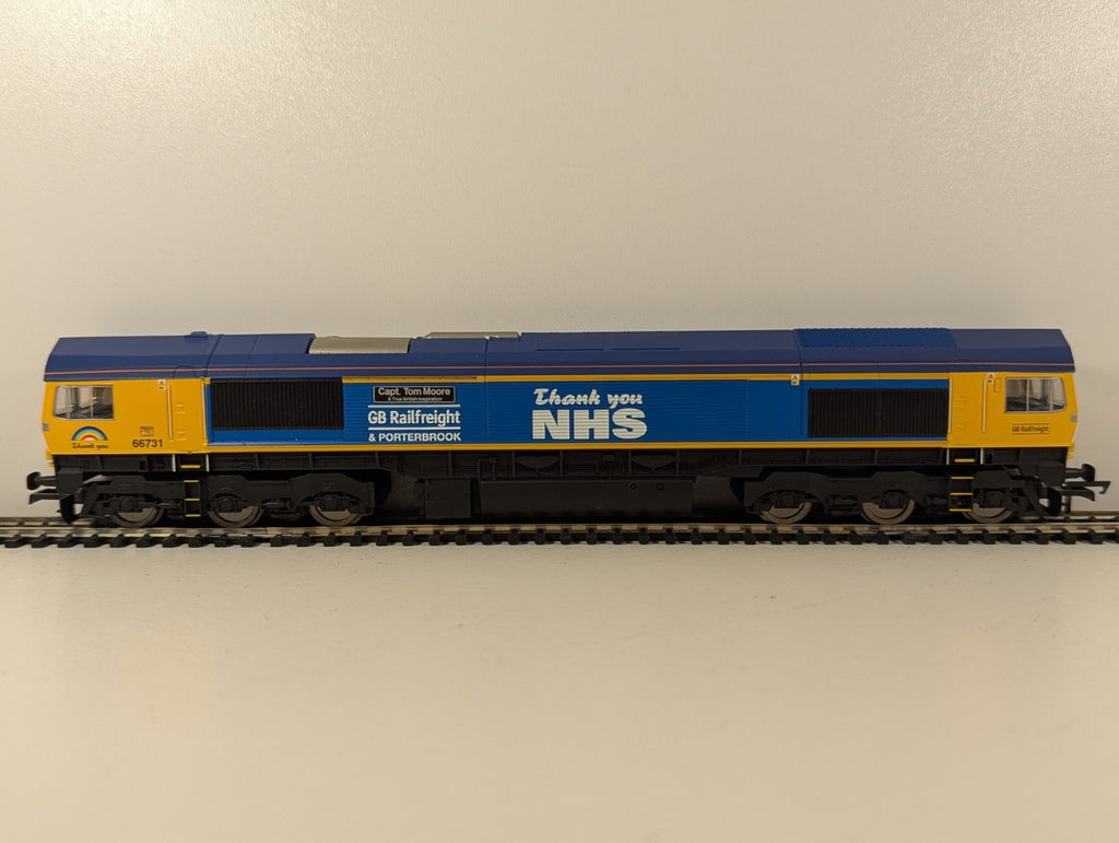 Hornby R30069 GBRf Class 66 “Capt. Tom Moore” No. 66731 Limited Edition