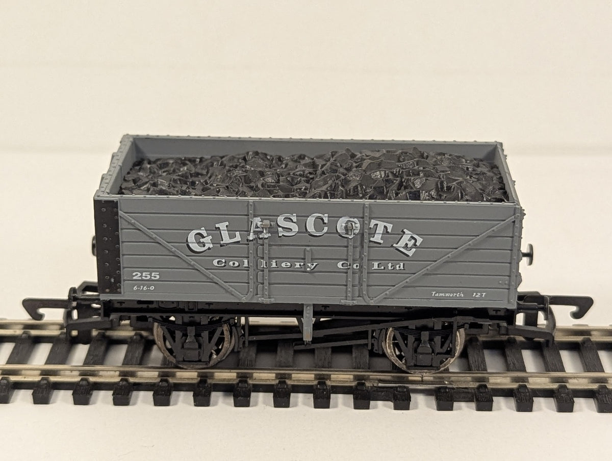 Dapol OO Gauge Glascote Colliery 7-Plank Open Wagon Goods Wagon 255
