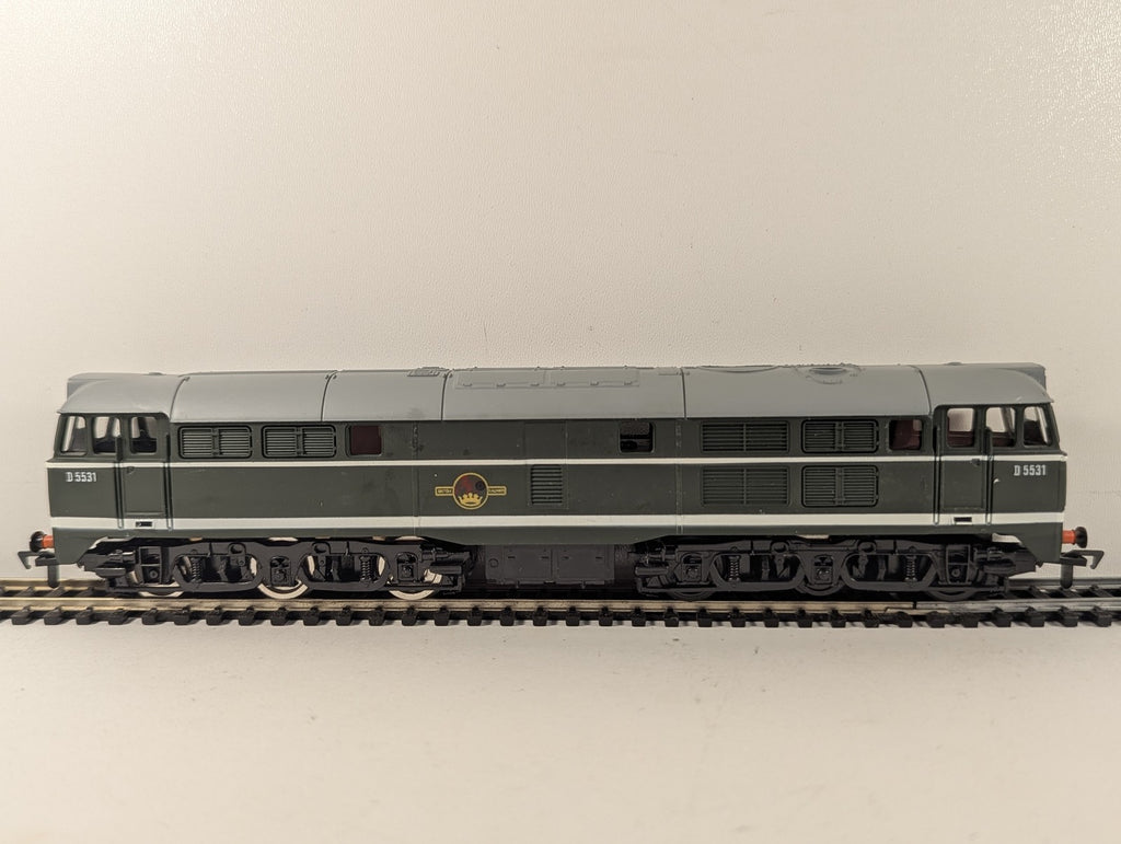 Airfix OO Gauge Class 31/1 Diesel Locomotive D5531 BR Green 54101-9