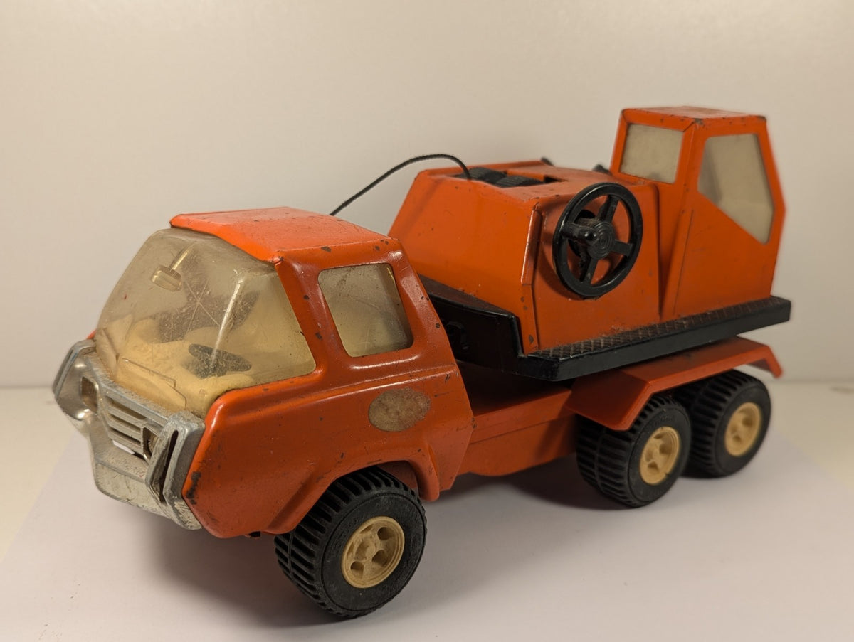 Tonka Orange Crane Toy (Missing Crane Arm)
