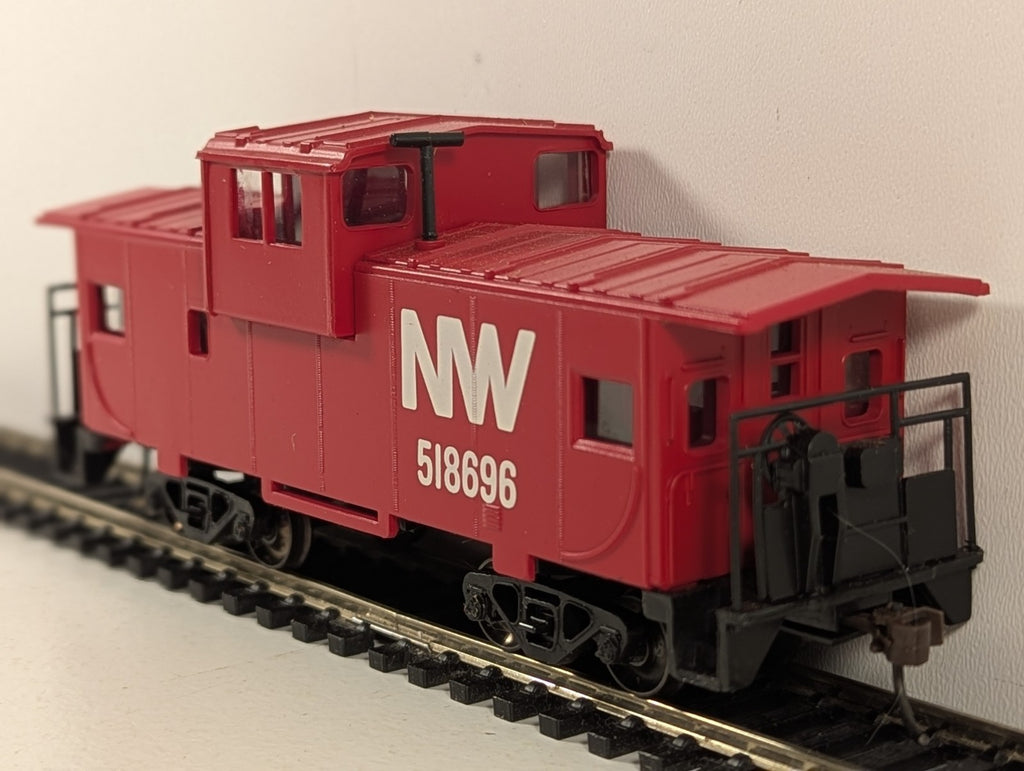 Bachmann HO Scale 36' Wide Vision Caboose 518696 Norfolk & Western 1774