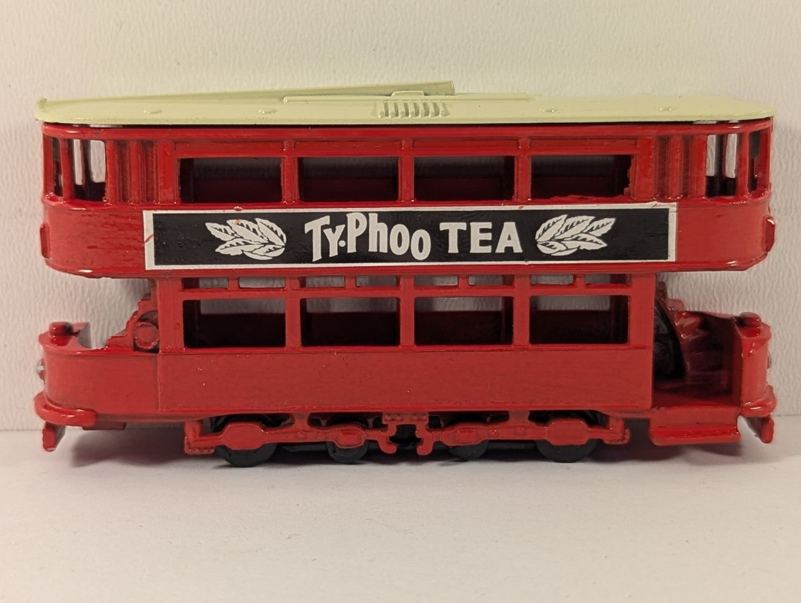 Lledo Jubilee Tram (Original E1 London Tram) Ty.Phoo Tea Red