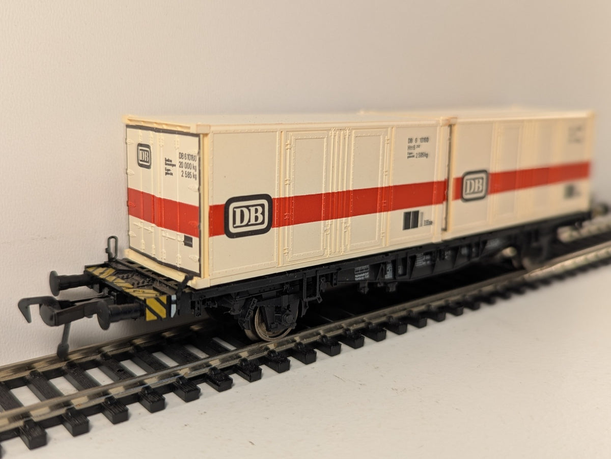 Fleischmann 5232 HO Gauge Deutsche Bahn Container Wagon
