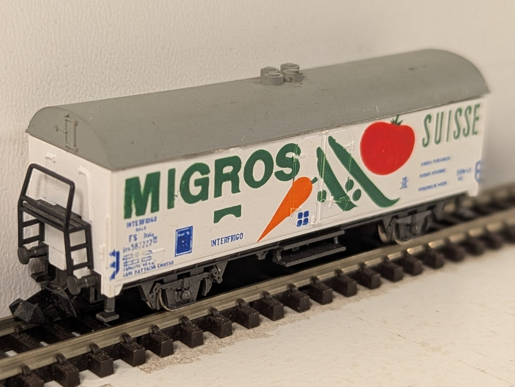 Rivarossi N Gauge Migros Suisse Interfrigo Refrigerator Car