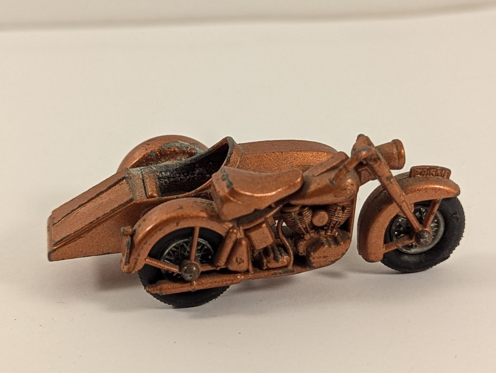 Matchbox Lesney No.66B Harley-Davidson Motorcycle & Sidecar 1:41 Scale