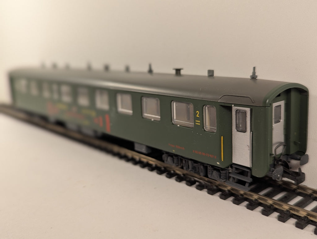 Sachsenmodelle HO Scale SBB Funkmesswagen / Voiture de Mesure Radio