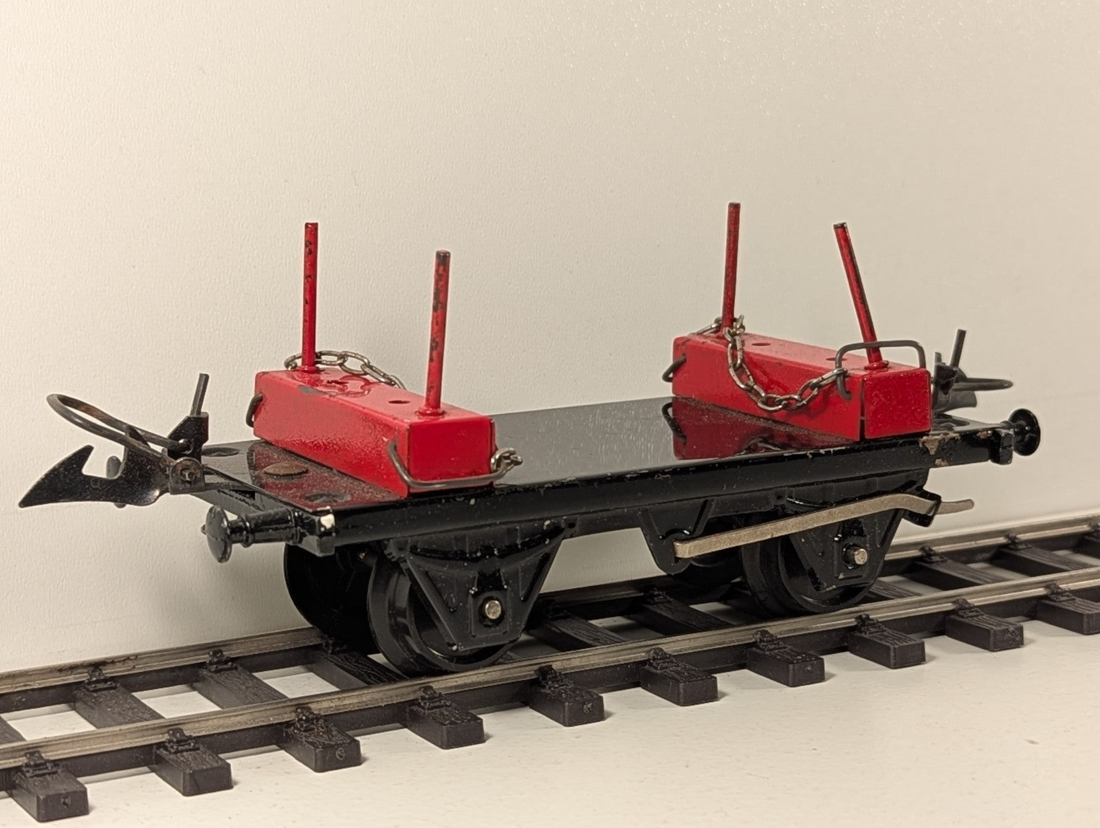Hornby 42186 O Gauge Tinplate No.1 Lumber Wagon