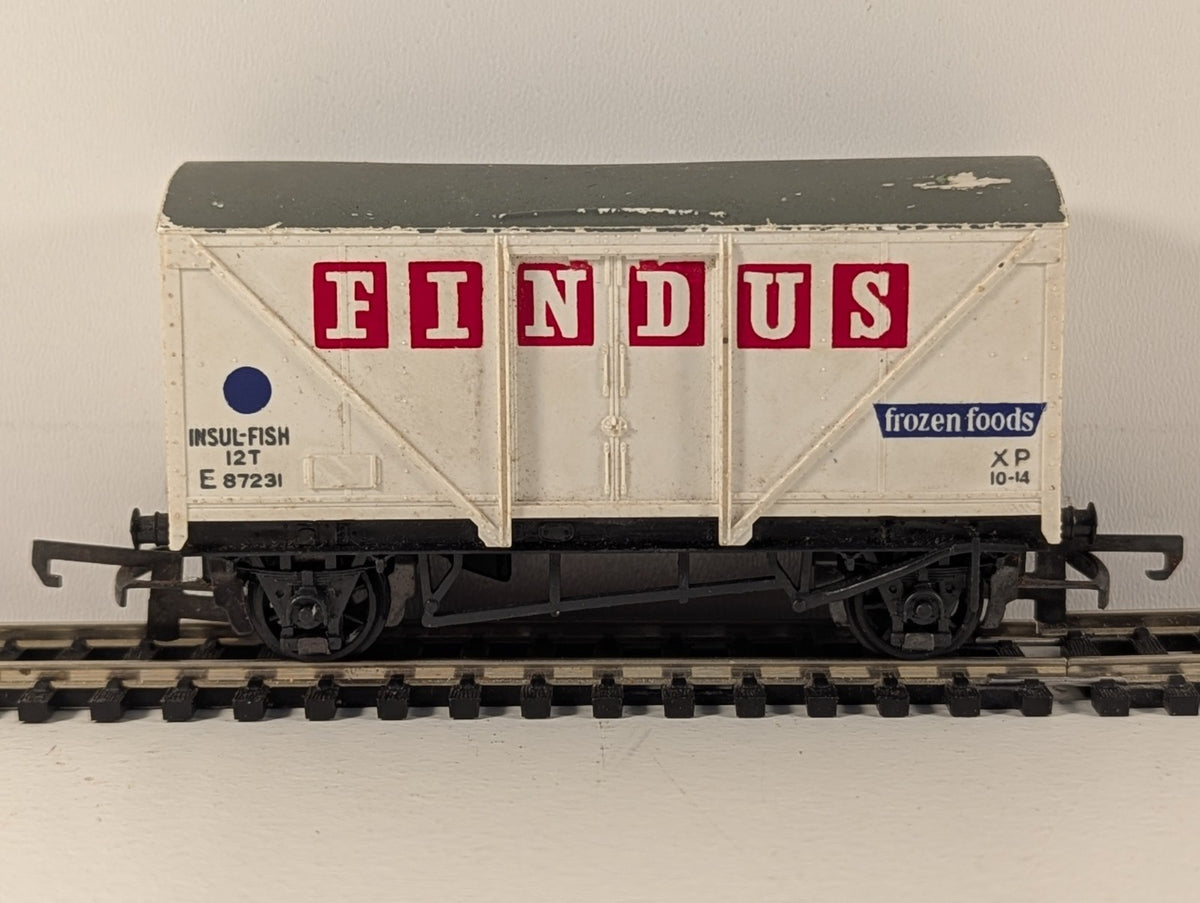 Wrenn W4300P OO Gauge Blue Spot Fish Van Wagon
