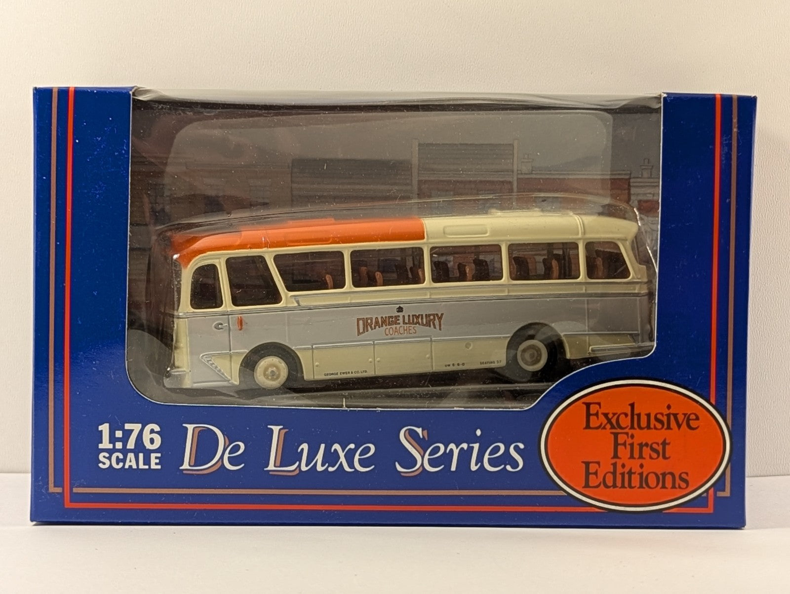 EFE De-Luxe Cavalier Coach – Orange “Luxury” Livery – 1:76 Scale