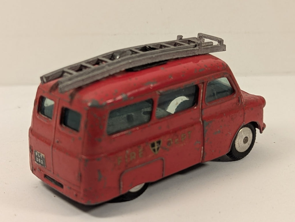Corgi Toys 423 Bedford Fire Tender Van 1:43 Scale - Chipped Paint