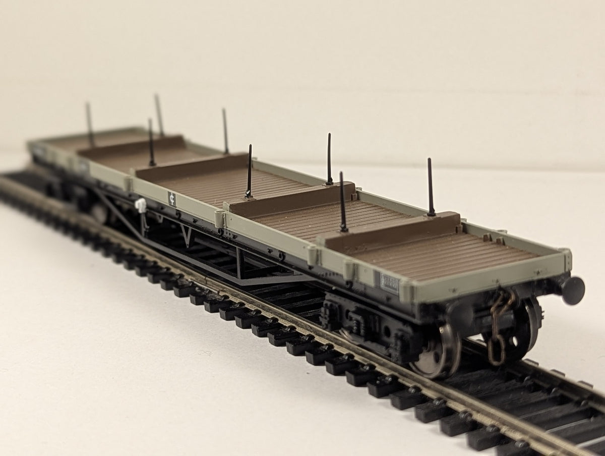 Bachmann OO Gauge BR Bogie Bolster C Wagon Bogie Bolster Wagon B944183