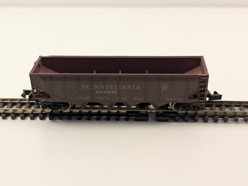 Bachmann N Scale Pennsylvania 55-Ton 2-Bay Open Hopper Car