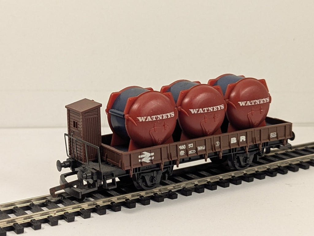 Lima OO Gauge Watneys 3-Tank Beer Wagon Goods Wagon P880 513