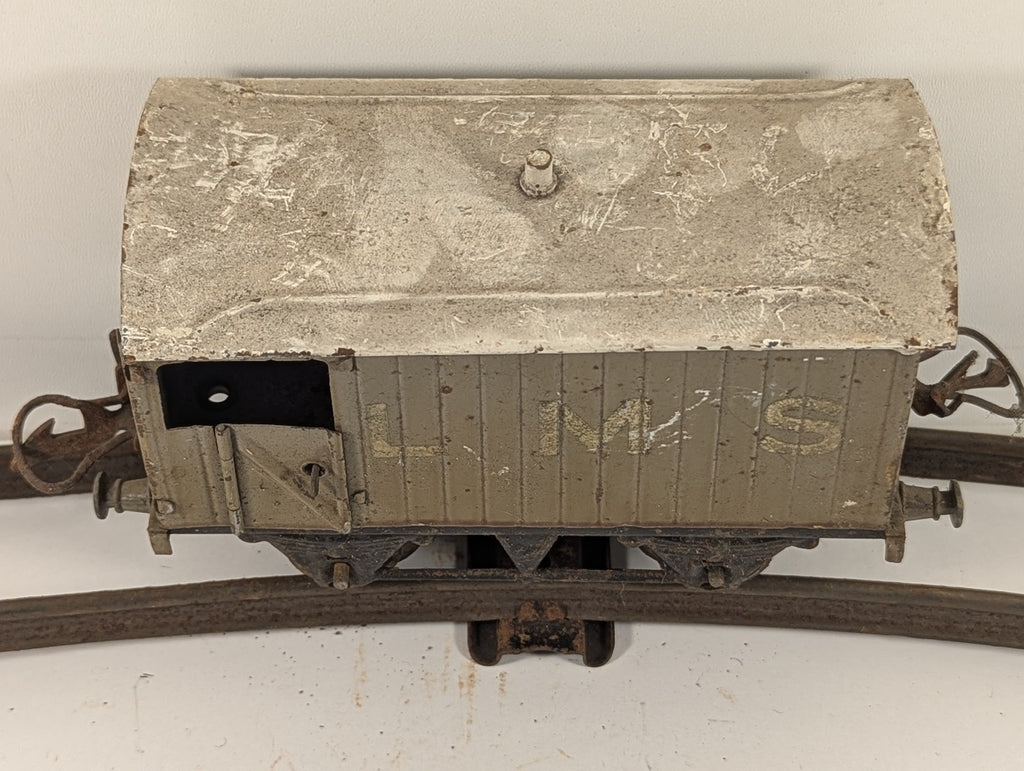 Hornby O Gauge No.1 Goods Brake Van LMS Olive Green