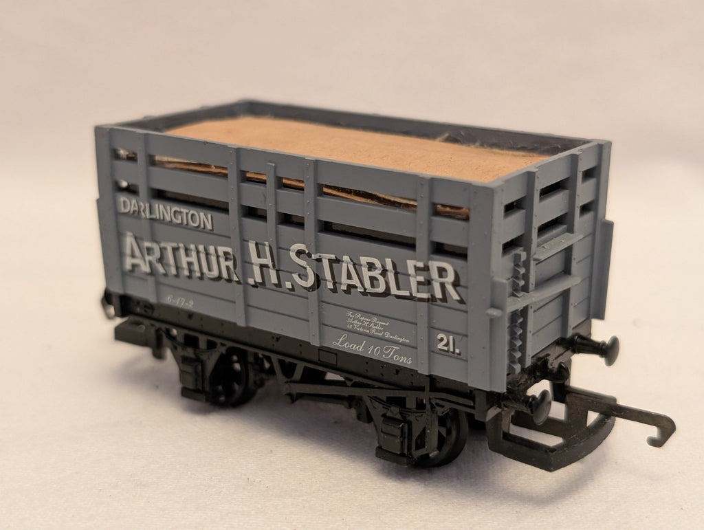 Hornby OO Gauge Arthur H. Stabler Coke Wagon Goods Wagon 21 Grey R6145
