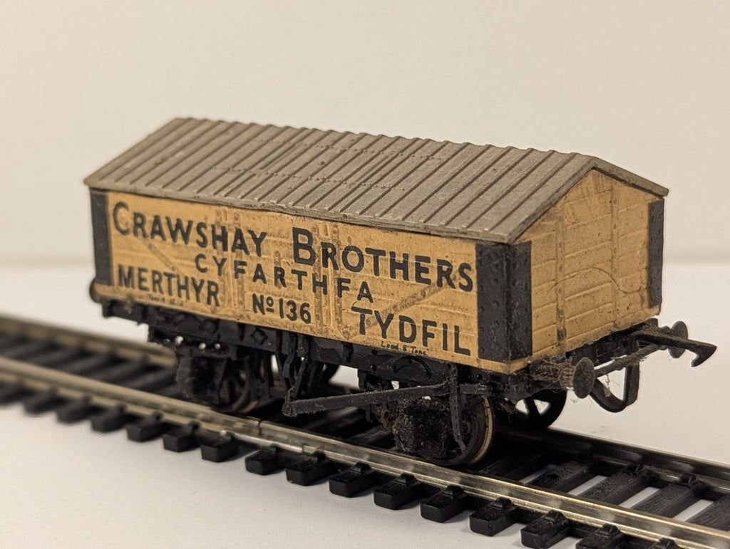 Kit Built Crawshay Brothers Cyfarthfa Merthyr Tydfil Covered Goods Wagon