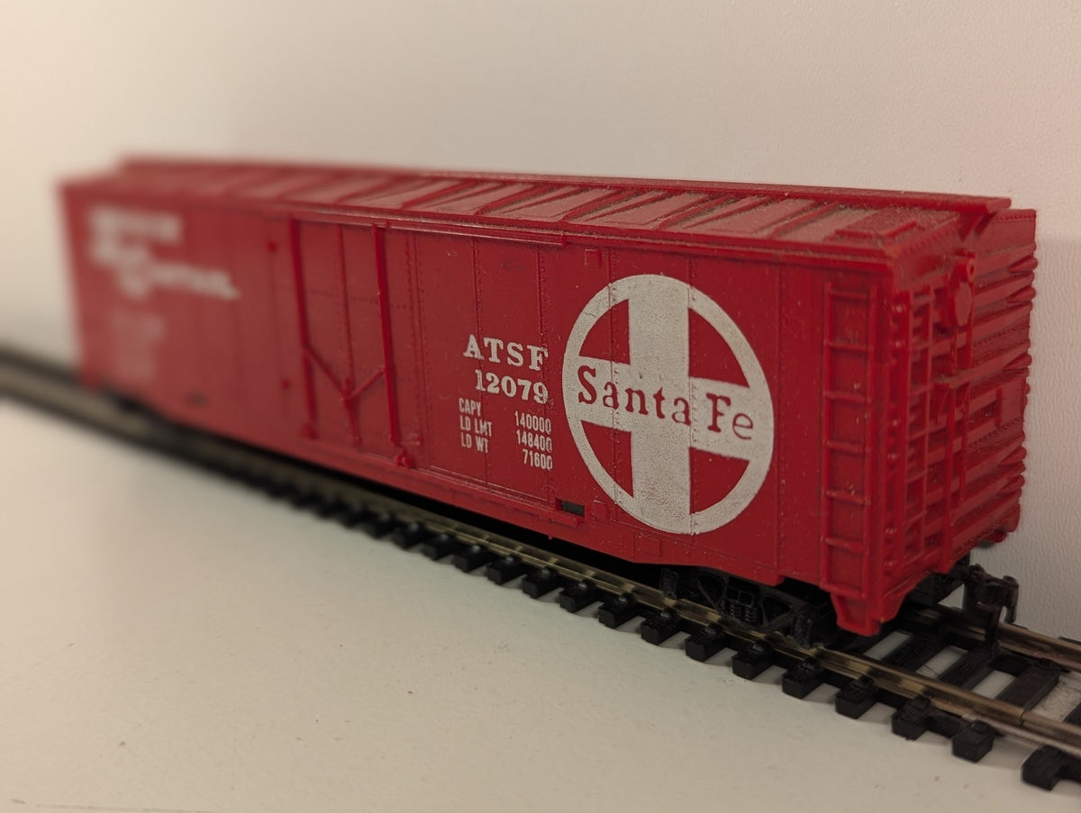 Tyco HO Scale Santa Fe ATSF 12079 “Shock Control” Box Car