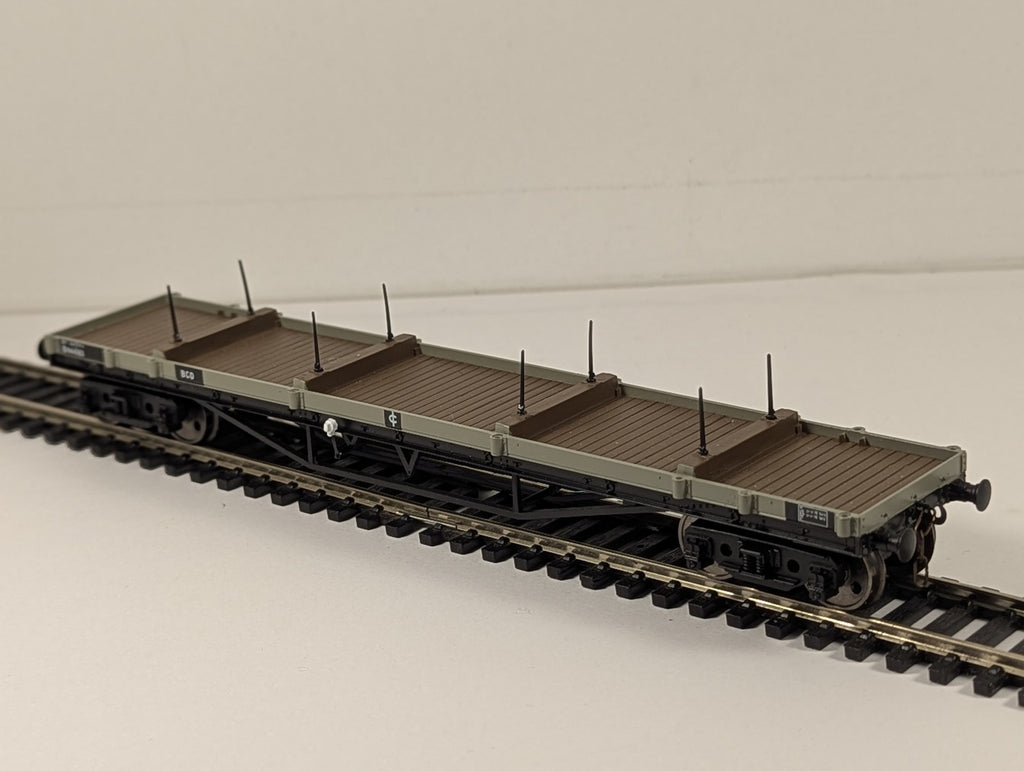 Bachmann OO Gauge BR Bogie Bolster C Wagon Bogie Bolster Wagon B944183