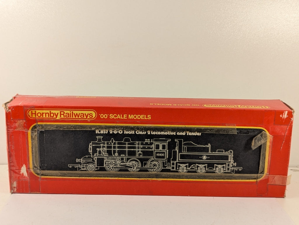 Hornby Railways OO Gauge Ivatt Class 2 2-6-0 Poor Runner Boxed