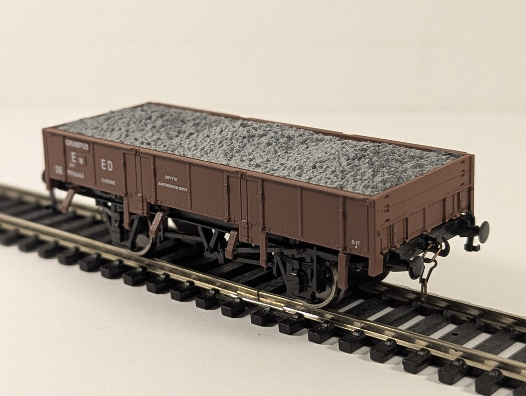 Dapol OO Gauge BR 20 Ton Grampus Ballast Wagon Goods Wagon DB 990644